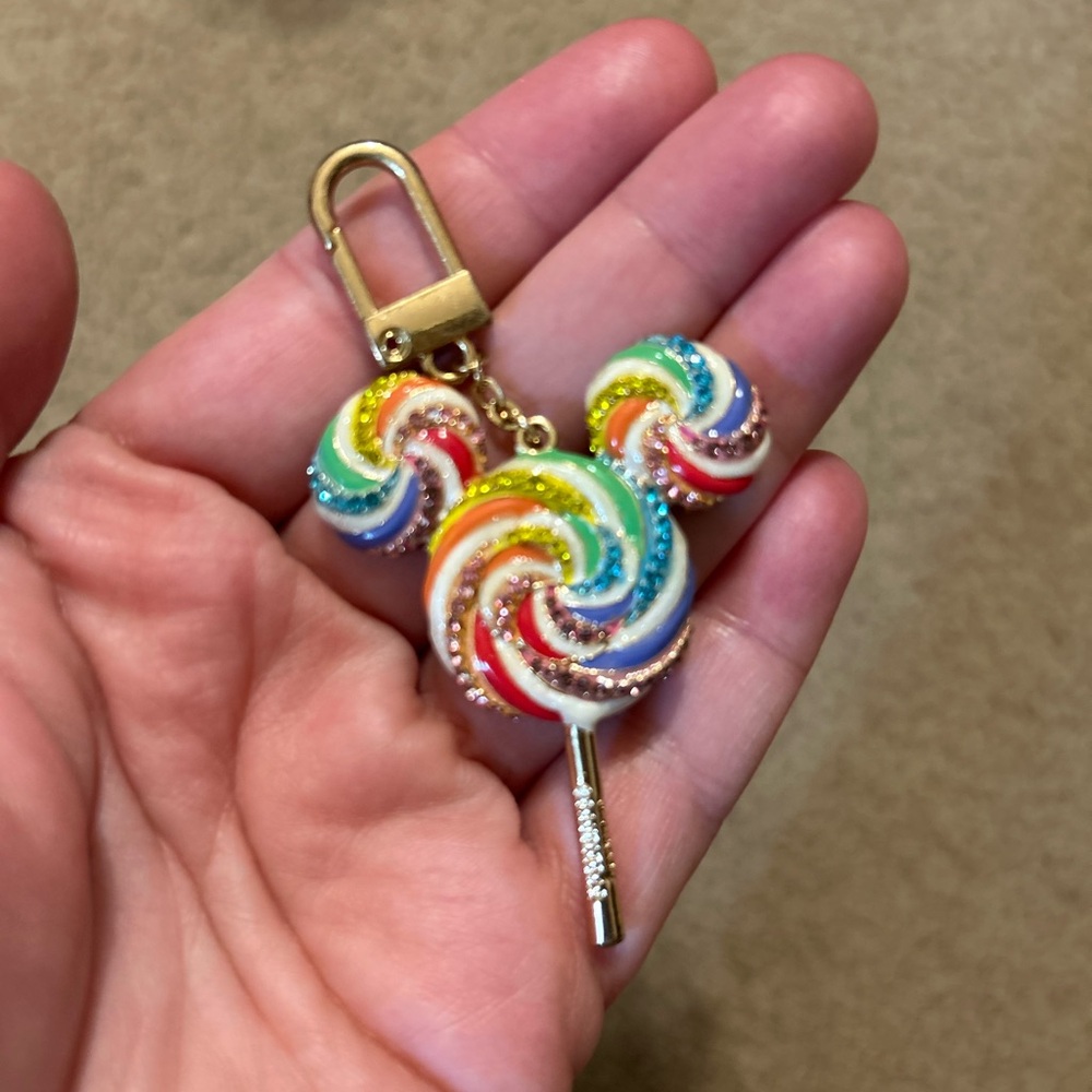 Mickey lollipop Disney x Bauble Bar bag charm